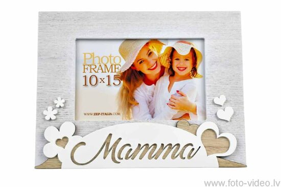 Foto rāmis "Mamma" 10x15cm, bilde horizontāla. FE2246